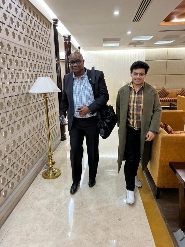 Presentation of Credentials: High Commissioner Designate Rashid Sesay arrives in New Delhi, India