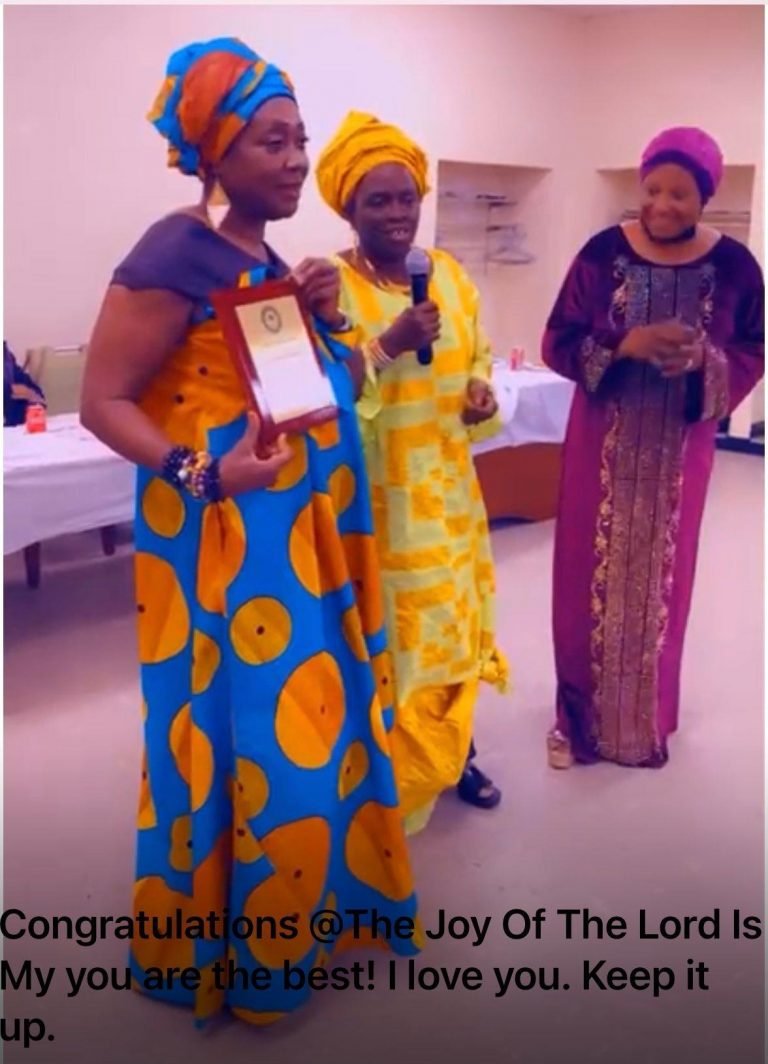 SLPPNA FUNDRAISING CHAIRLADY WINS EXCELLENT AWARD