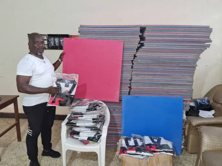 SIERRA LEONE TAEKWONDO FEDERATION RECEIVES TRAINING KITS FROM INTERNATIONAL PARTNERS