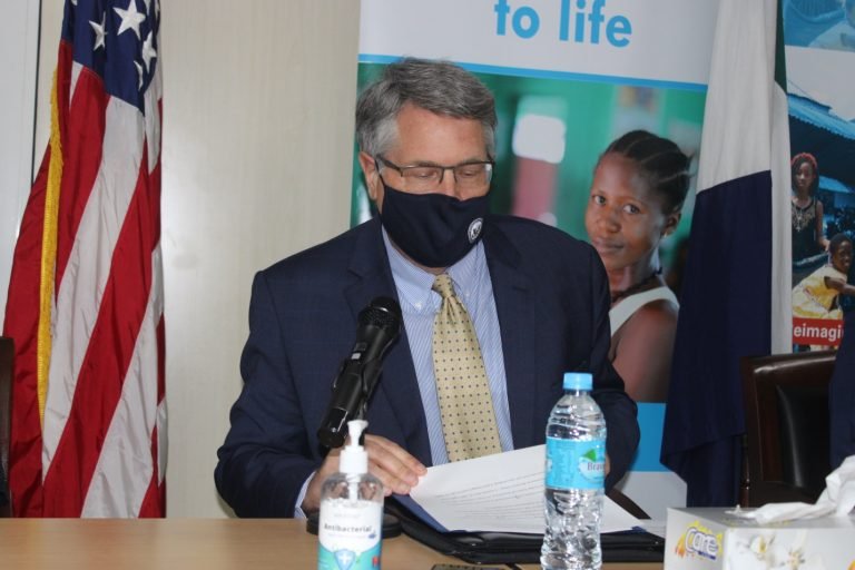 U.S AMBASSADOR HANDS OVER 77 SETS OF COLD CHAIN EQUIPMENT TO MOHS