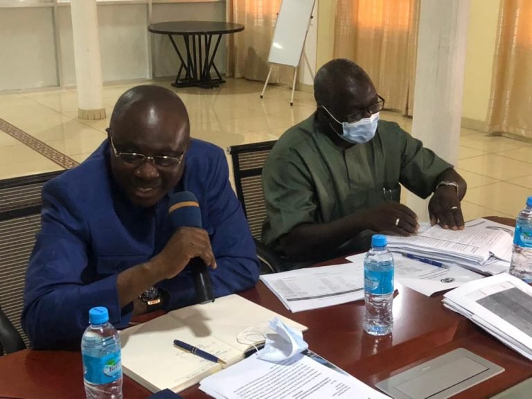 Chief Minister Visits NDMA, Encourages Management to Improve on Gains Made in 2021