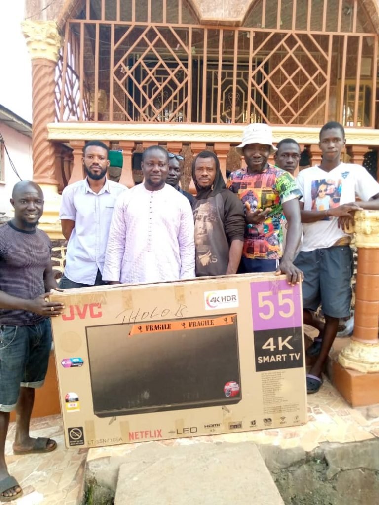 HON. HINDOLO TENNISON SANDY BOOSTS YOUTHS ON ENTERTAINMENT