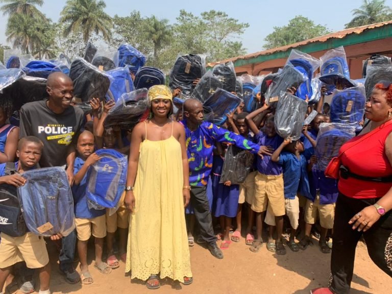 ISATU SESAY BOOSTS OVER 400 SCHOOL PUPILS WITH LEARNING MATERIALS