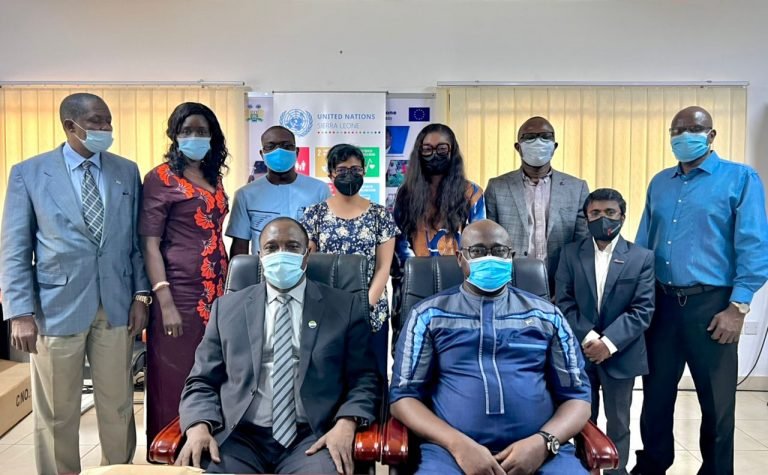 Minister Kai-Kai and Deputy Receive New NGO Country Directors