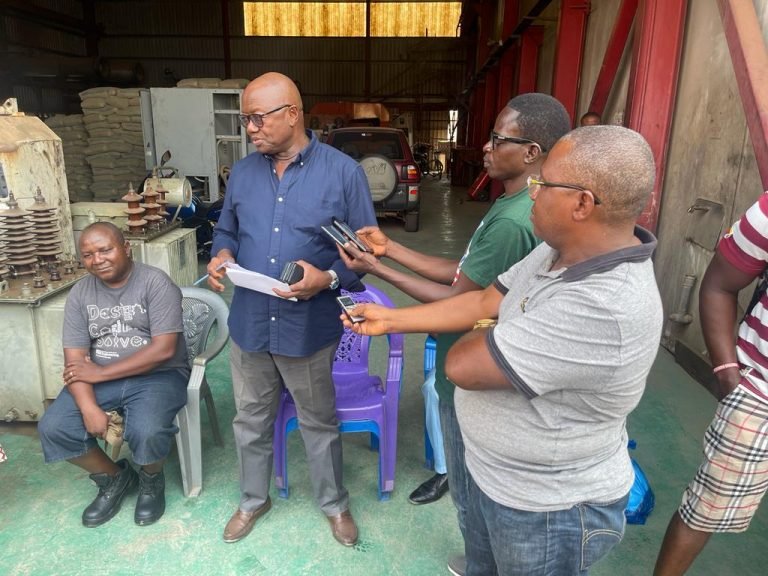 Energy Minister Presents Motorbikes, other Equipment to EDSA in Bo- Kenema