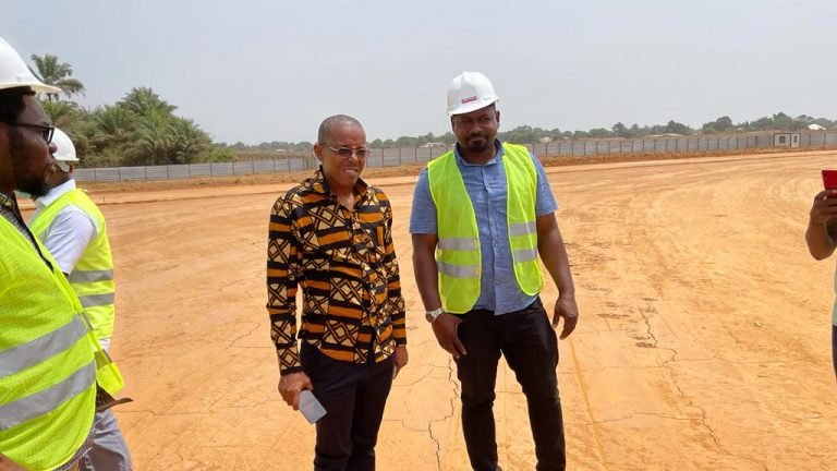 Lands Minister Assesses New Lungi Airport Project