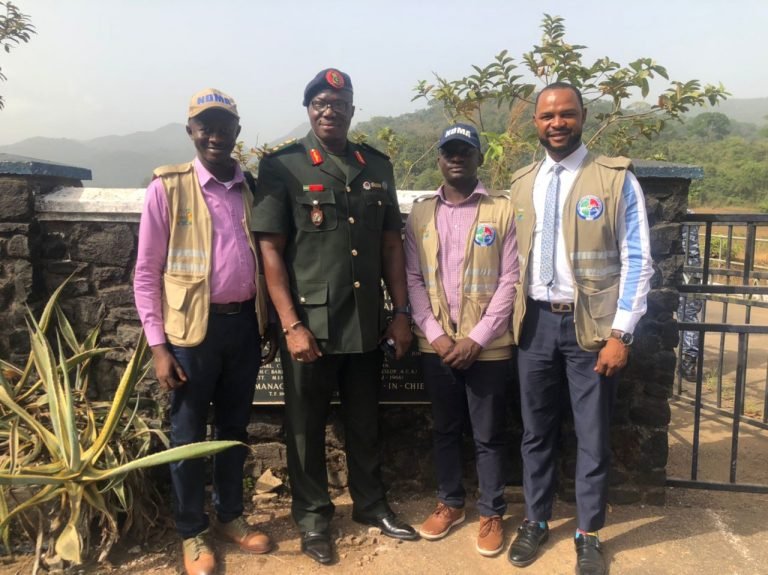 NDMA, Others Visit Guma Valley Dam, Assess threats of Encroachment to the Dam