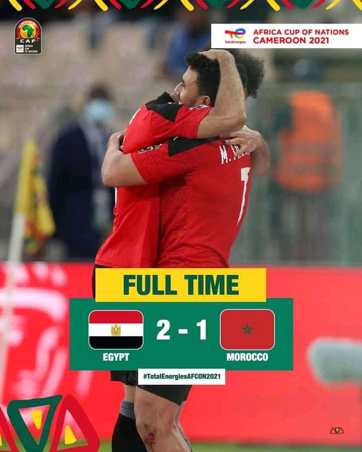 Salah Scores to send Egypt to Afcon Semi-final