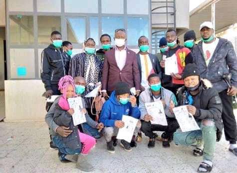 SIERRA LEONE EMBASSY IN CAIRO FACILITATES REPATRIATION OF 13 SIERRA LEONEAN MIGRANTS FROM LIBYA