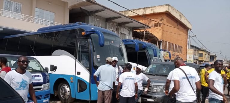 TRANSPORT WINDFALL FOR KONO & DIAMOND STARS FOOTBALL CLUB 