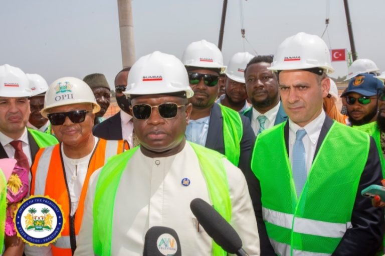 PRESIDENT BIO INSPECTS 270M USD PROJECT