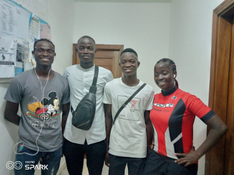 Four Cyclists Departs for Africa Cycling Federation Tournament in Ghana