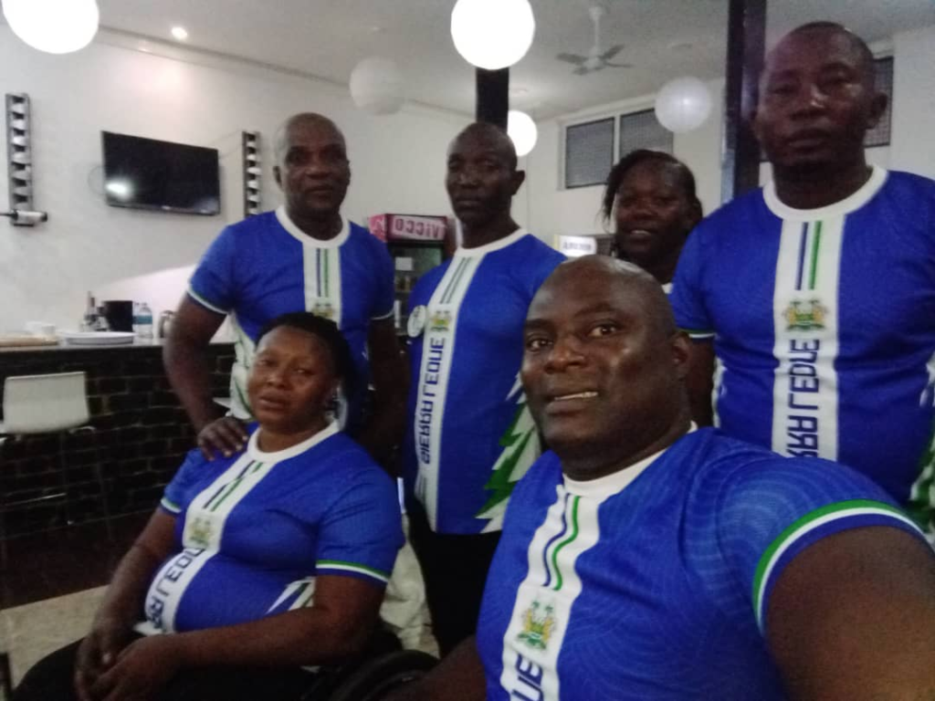 Sierra Leone PARALYMPIC Athletes Departs for United Kingdom