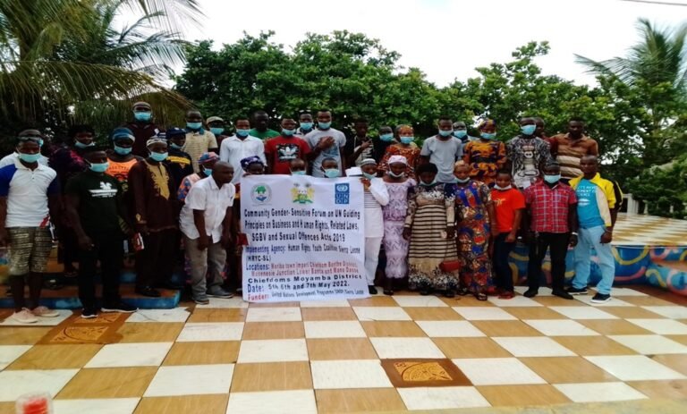 Human Right Youth Coalition- Sierra Leone (HYRC-SL)