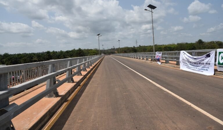 Magbele Bridge – EU contributes to Sierra Leone’s Infrastructure Development