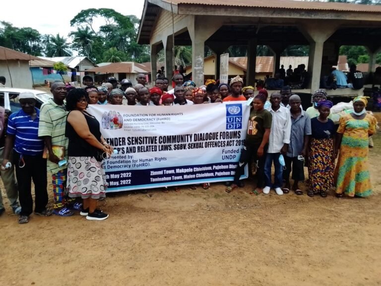 Pujehun District Calls on Multinational Companies To Fulfill CSR