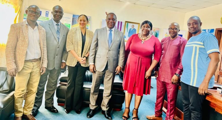 New UNFPA Representative Pays Courtesy Call on Minister Kai-Kai