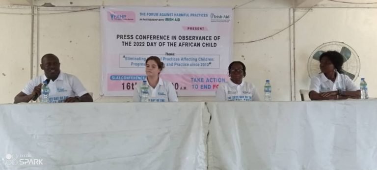 FAHP Executive Secretary Warns Against FGM