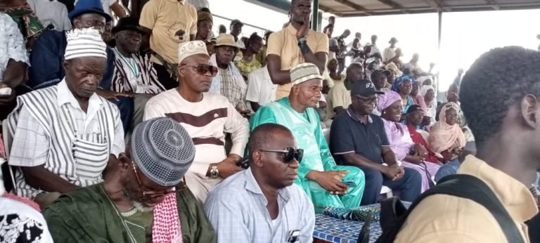 Augustine Sahr Sheku Receives Rousing Welcome