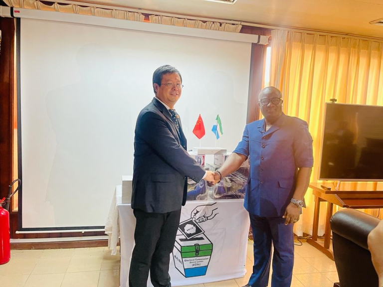 ECSL Receives Donation From Chinese Govt