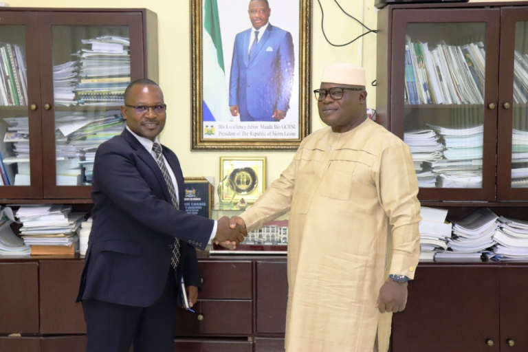 New Fao Country Representative Visits Minister Of Finance