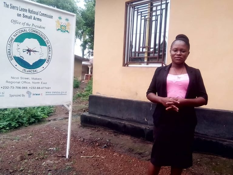 Makeni Residents Warned against Unlawful Arms Possession