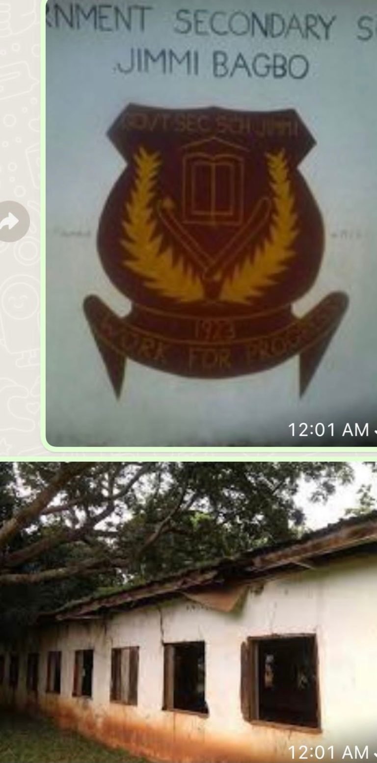 As Jimmy Bagbo School Clocks 100 Next Year…Old Students Abandon School