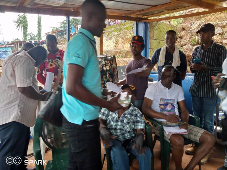 In COFA League…President Bio in Collaboration with Gento Group of Company Disburses Money to 32 Teams