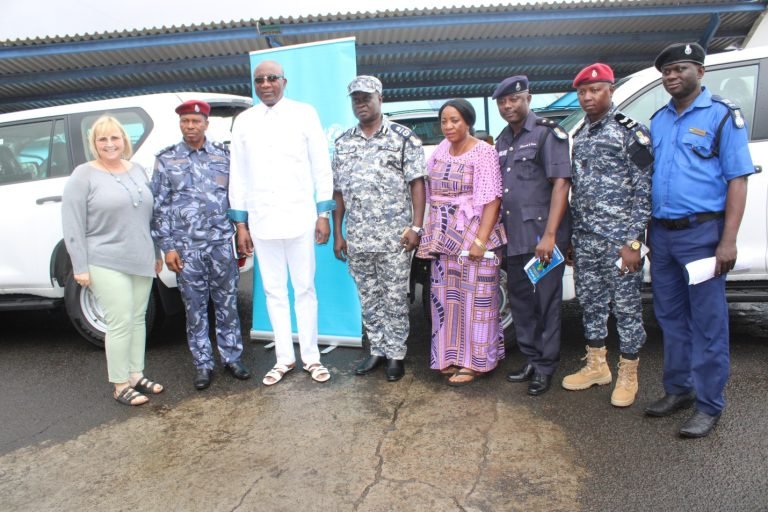 Support to FSU…UNICEF Donates 2 New Toyota Prado Vehicles To Ig Fayia Sellu 