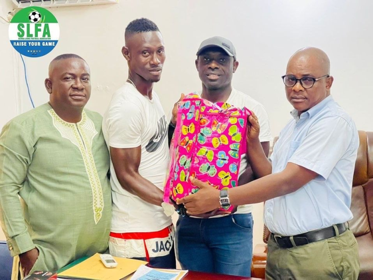 Team Manager Fulfills $10,000 Pledge To Leone Stars ‘B’