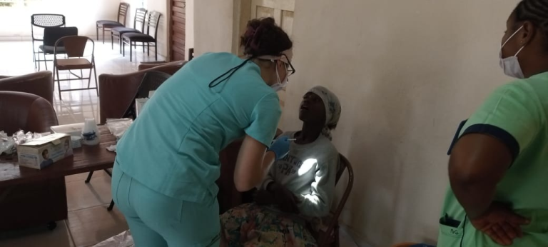 U.S Dental Staff, Students On A Working Visiting To Kono