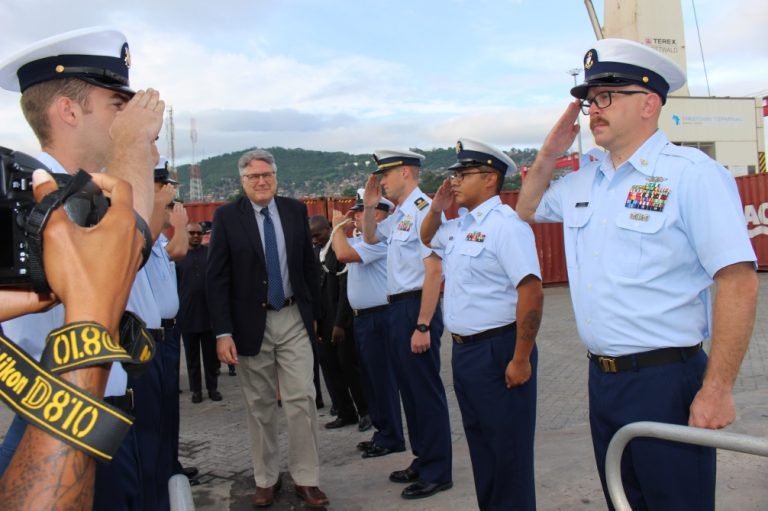 U.S. Coastguard Cutter Mohawk Arrives in Freetown