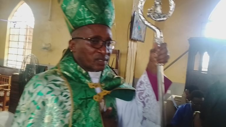 Anglican Bishop Cautions Youths Against Violence