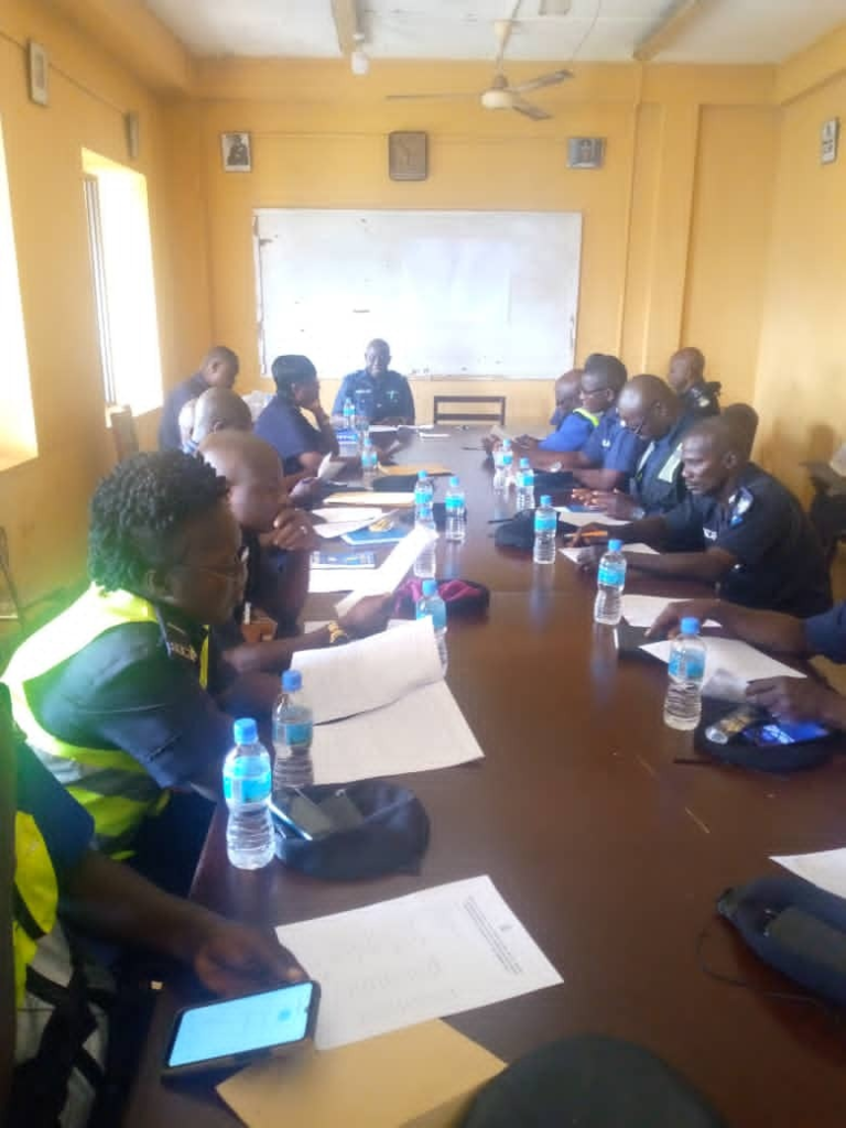 District Traffic Officer’s Commanders Meeting Holds At Central Police Division