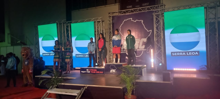 Sierra Leone Female Boxer Wins Gold at AFBC Championship
