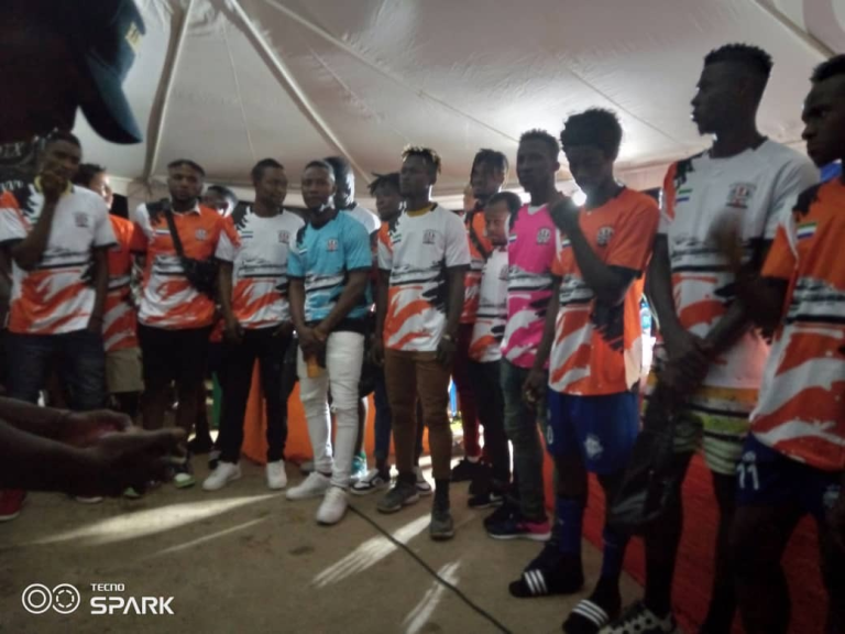 Ahead Of COFA Inter Community League…Kantonian’s F.C unveils Squad and Jersey