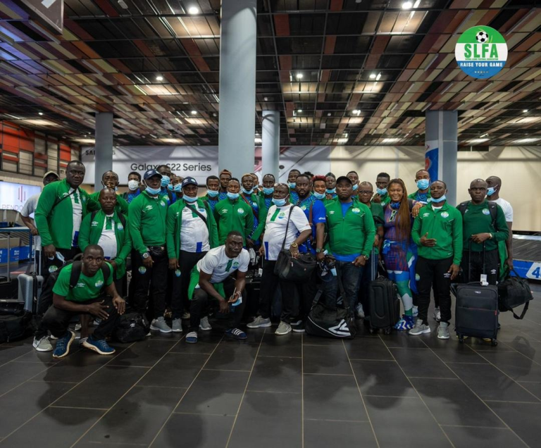 Leone Stars Team B Arrives In Mali Ahead Of Crucial Return Leg