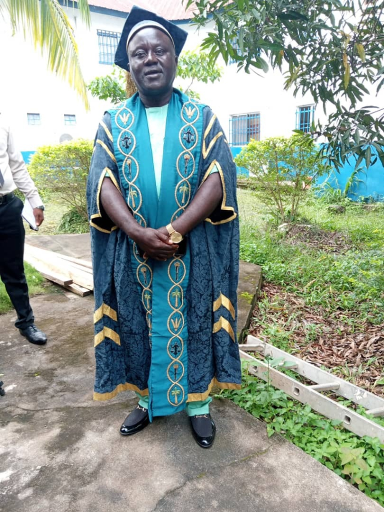 Professor Bashiru Mohamed Koroma Officially Takes Charge of NJALA University