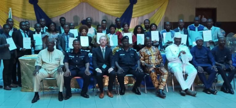 To crackdown on transnational crimes…IGP Sellu Certifies 28 WAPIS Trainees 