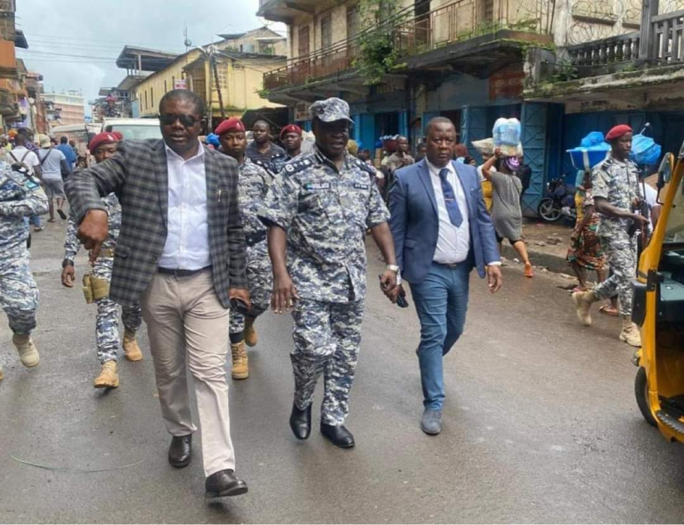 Providing Institutional Support to MDAs, IGP lead team to Inspect CBD Road Safety Project