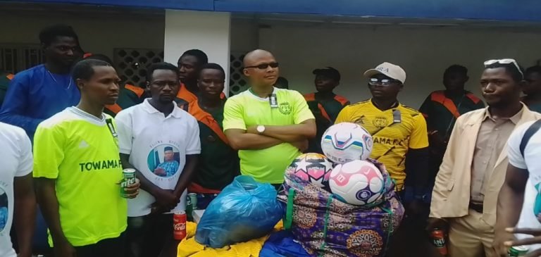 PRA Boss Donates Football Kits To Torwama FC