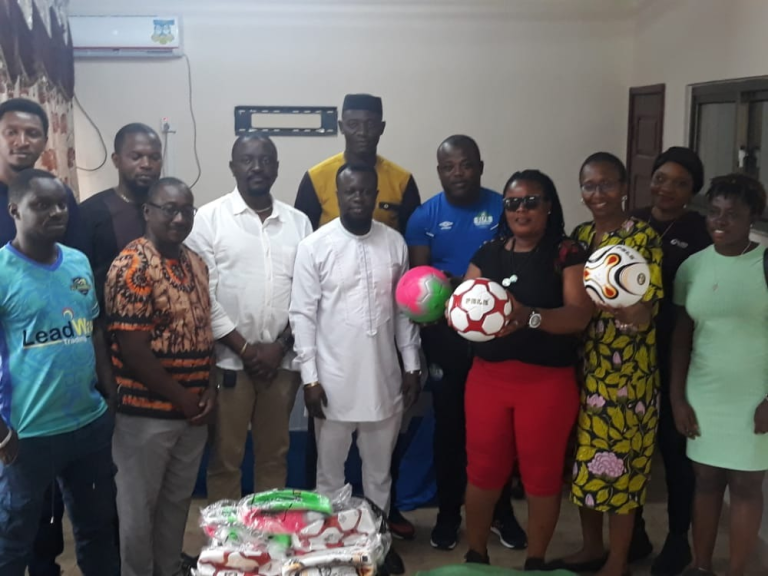 Babadi Kamara Boosts Female Premier League Board With Footballs