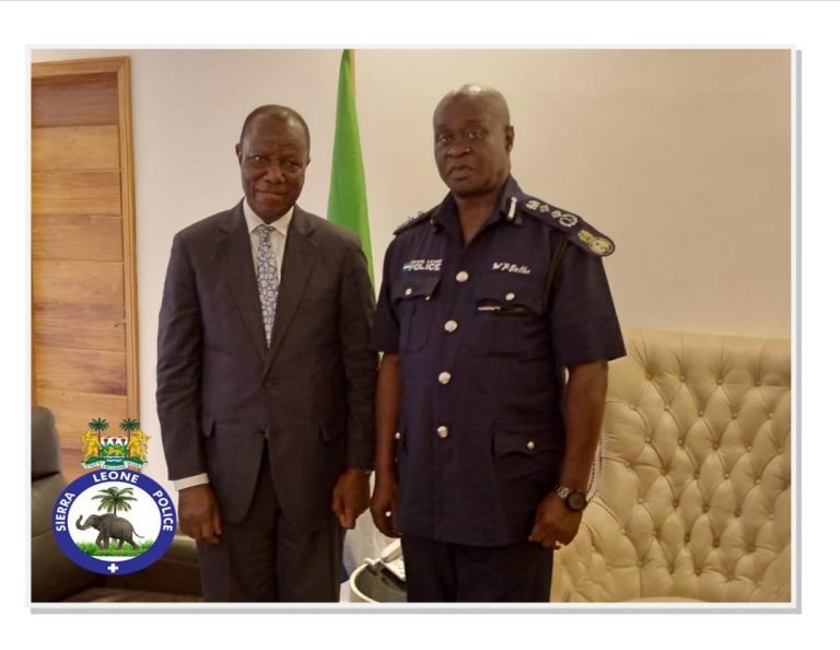 As he extolled Sierra Leone Ambassador to the USA: IGP William Fayia Sellu calls for more support