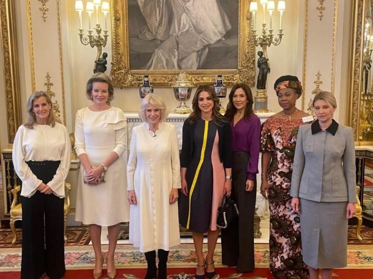 For Championing SGBV… Queen Consort Camilla Of Buckingham Palace Honors Fatima Bio