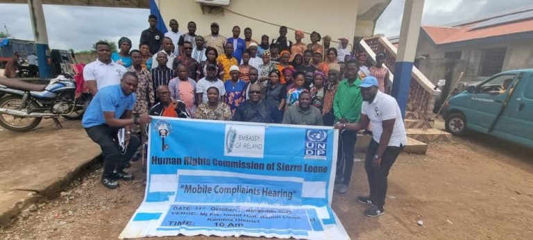 HRCSL Takes its Services to Bamoi Luma and Mile 38