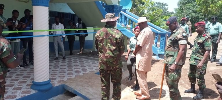 CDS/ RSLAF Commissions Three Facilities In Kono District