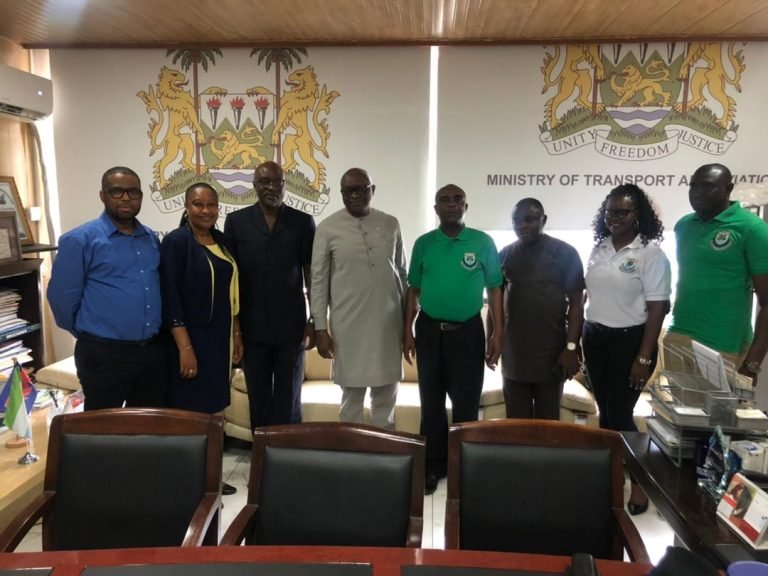 Regional Maritime University Delegate Pays Courtesy Call On Transport Minister