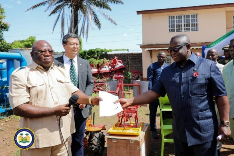 China Enhances Sierra Leone`s  Mechanized Agriculture Drive   