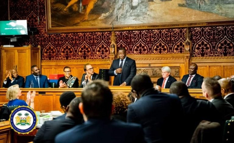 President Bio Shares Leadership Experience With English House Of Lords&nbsp;
