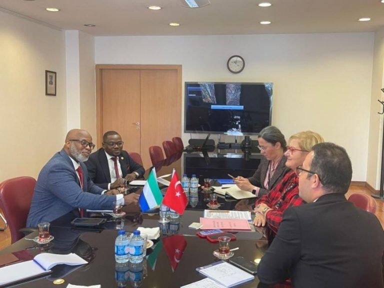 Sierra Leone’s Ambassador To Türkiye  Expresses Concerns Over Well-being Of Sierra Leonean Citizens
